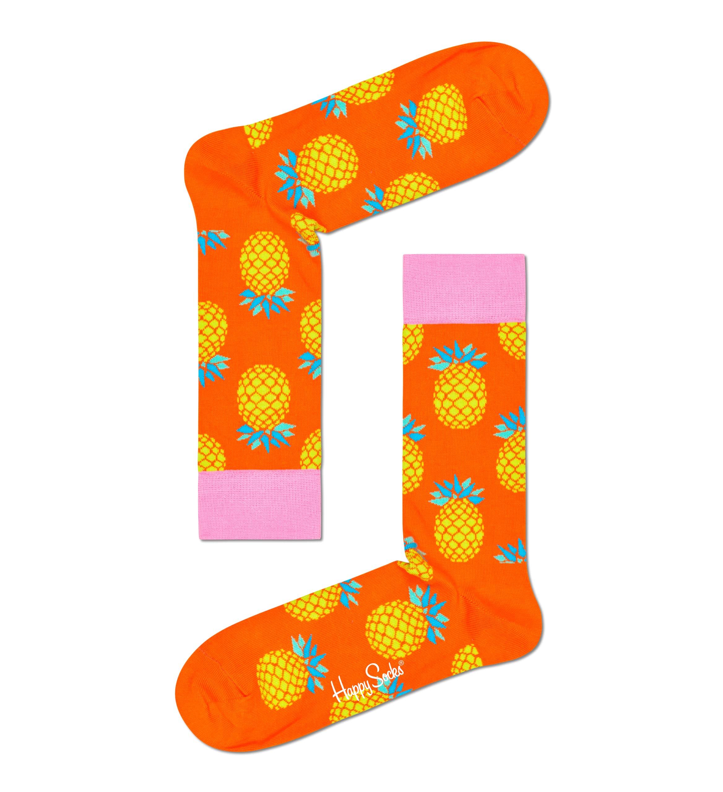Happy Socks chaussettes à pois classiques - chaussettes en coton dans des boîtes-cadeaux amusantes - motif géométrique à pois