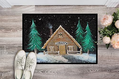 Miniatura 192 de Caroline's Treasures PJC1117JMAT - Felpudo para puerta delantera de 24 x 36 pulgadas, tapete antideslizante lavable de pelo bajo, 24 x 36 pulgadas