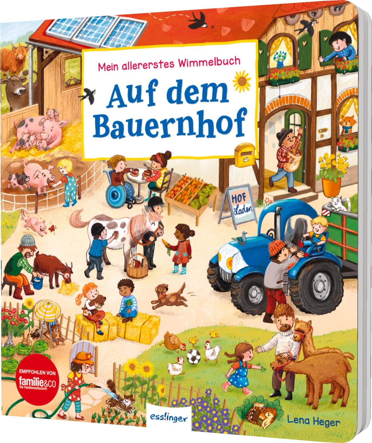 Esslinger In Der Thienemann-Esslinger Verlag Gmbh Mein Allererstes Wimmelbuch: Auf Dem Bauernhof: Mit Suchaufgaben