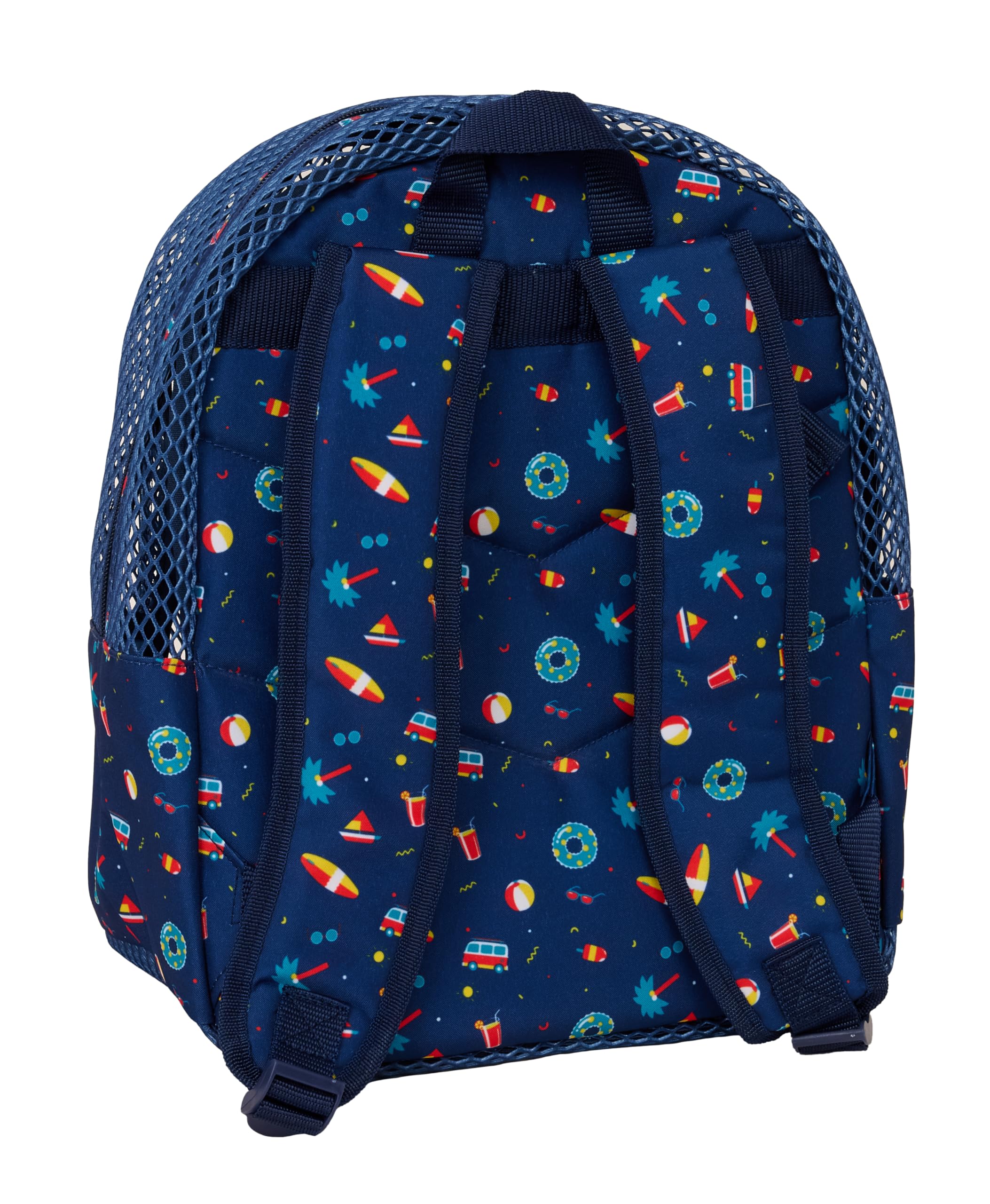 SAFTA SURF - Mochila Infantil de Playa, Anti Arena, con Asas, Fácil Limpieza, Ideal para Niños de Diferentes Edades, Cómoda y Versátil, 32x12x38 cm