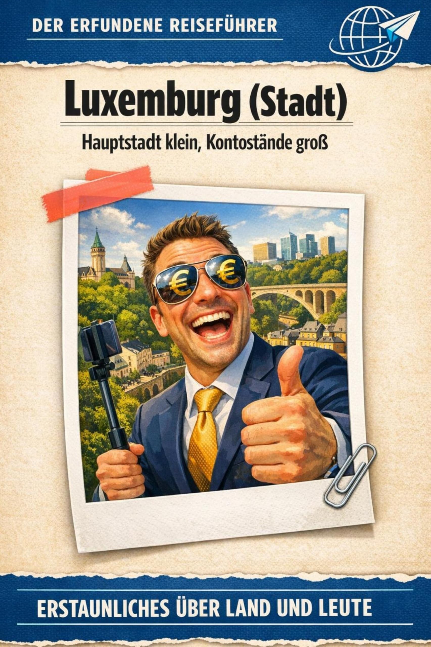 Luxemburg (Stadt): Hauptstadt klein, Kontostände groß. Der erfundene Reiseführer