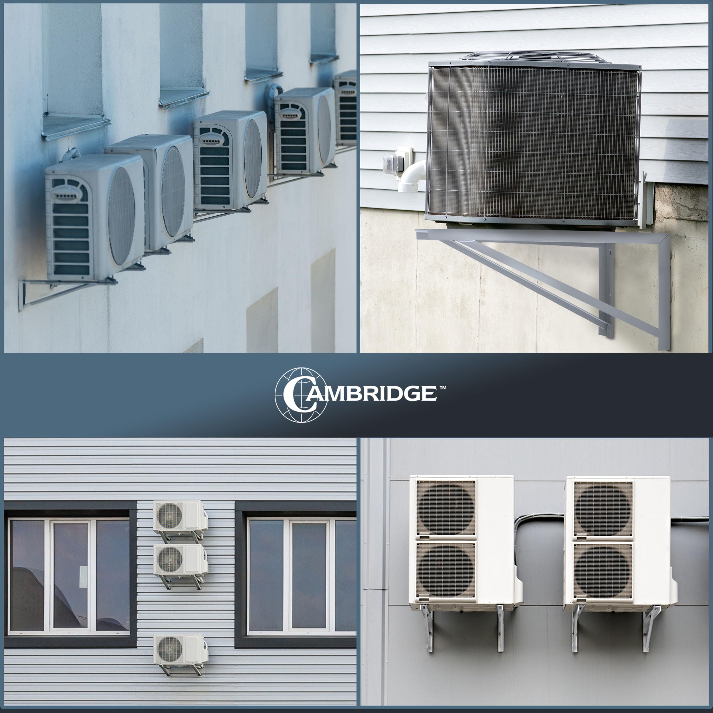 Cambridge Wall Brackets - Secure Mini Split AC -7