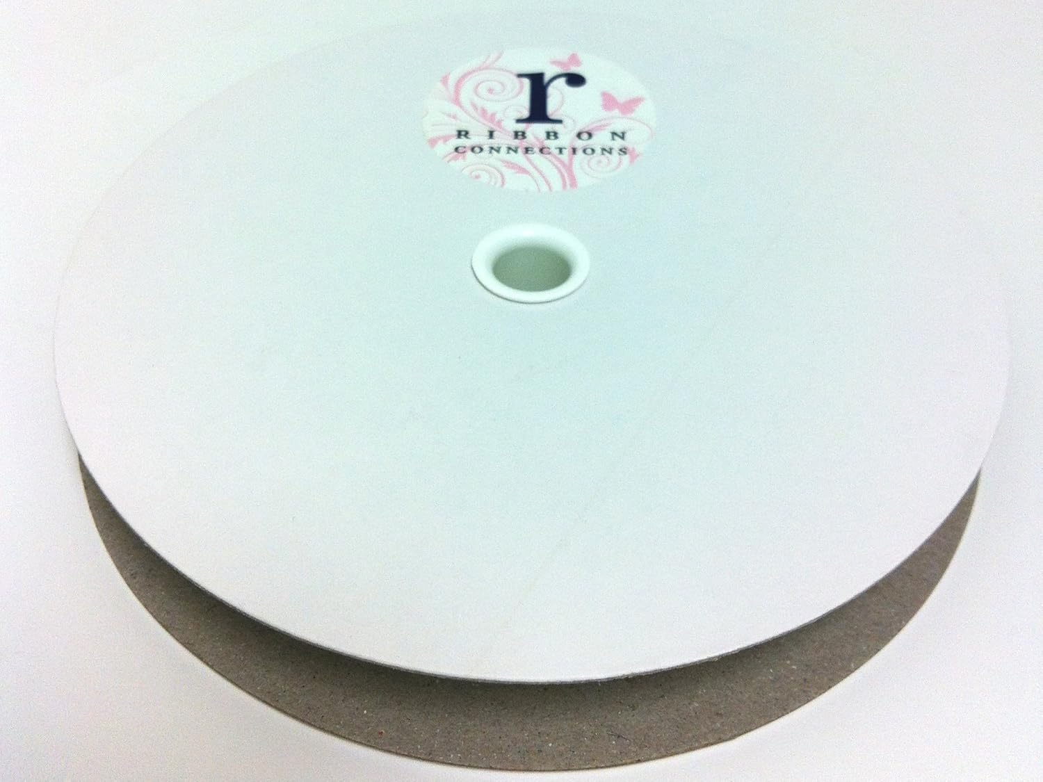 Ribbon Connections Undyed Silk Taffeta, 9/16 by 55-Yards