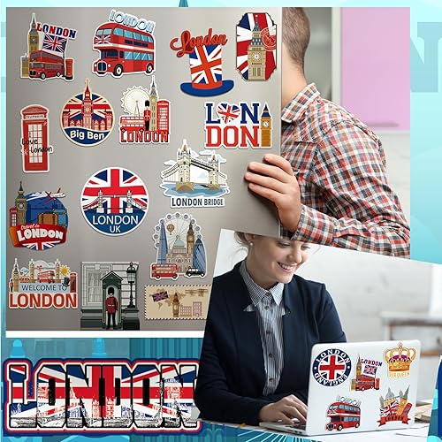 Vista 53 de Fabbay 25 piezas de calcomanías magnéticas para nevera, nevera, decoración divertida, médica, para nevera, nevera, portátil, casillero