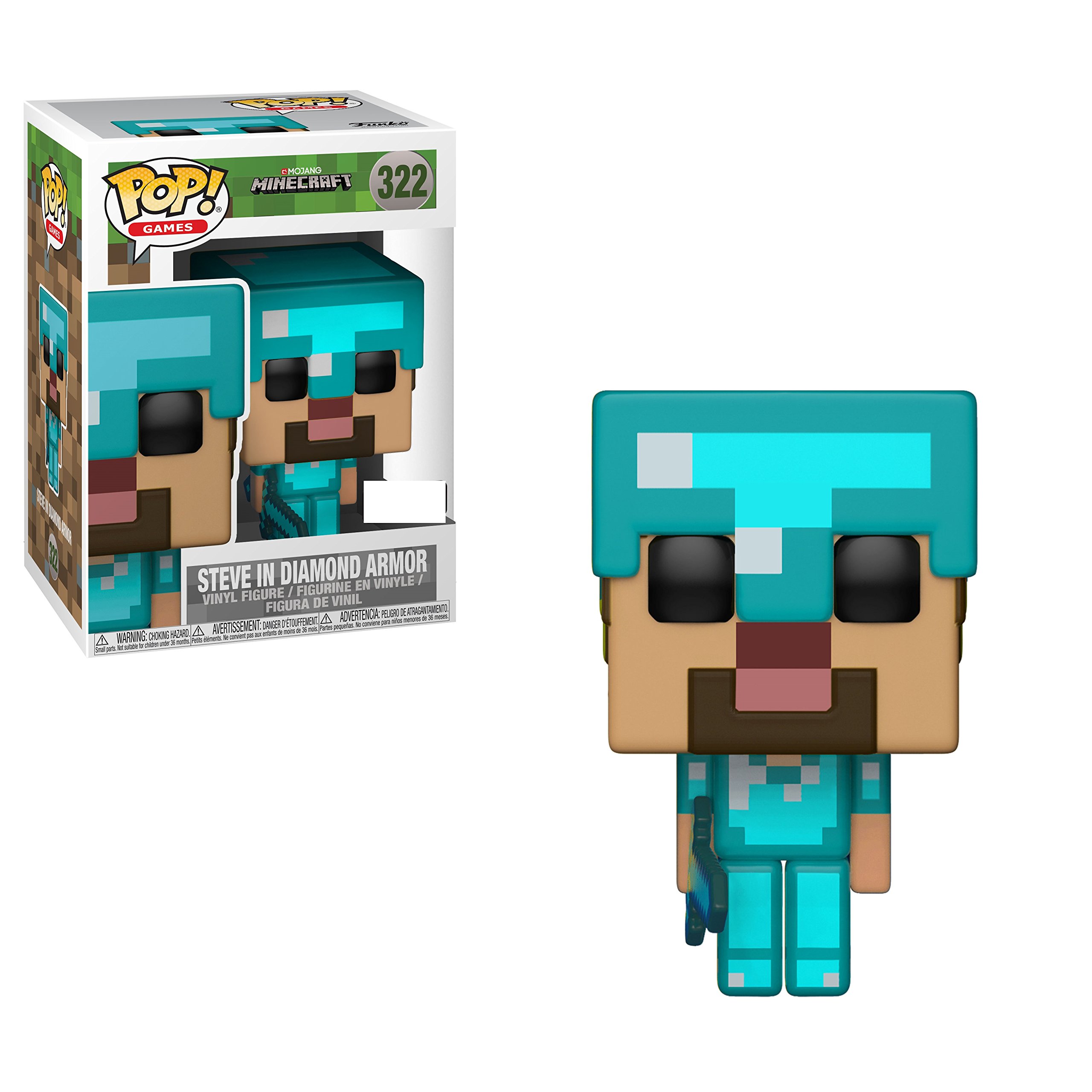 ゲームキャラクター Funko Minecraft Steve in Enchanted Armo cdc8c700-4bdc-4ef9-8840-