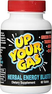 UP Your Gas Herbal Energy Blaster Tablets, 60 Count