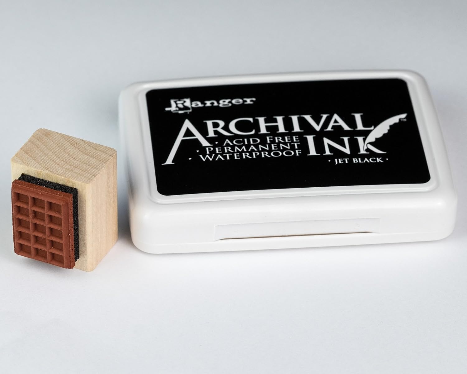 Stampola Mini 4 String Chord Rubber Stamp with ink pad