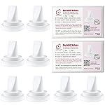 Nenesupply 8 pc Duckbill Valves Compatible with Medela and Spectra Pump Parts Use on Spectra S2 S1 Pump in Style Harmony Symphony Replace Spectra Duckbill Valves and Medela Valve