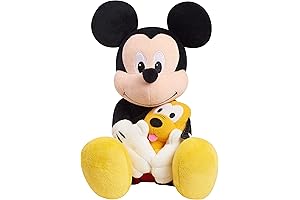 Disney Classics Plush: Lil Friends Mickey Mouse and Pluto Stuffed Animal