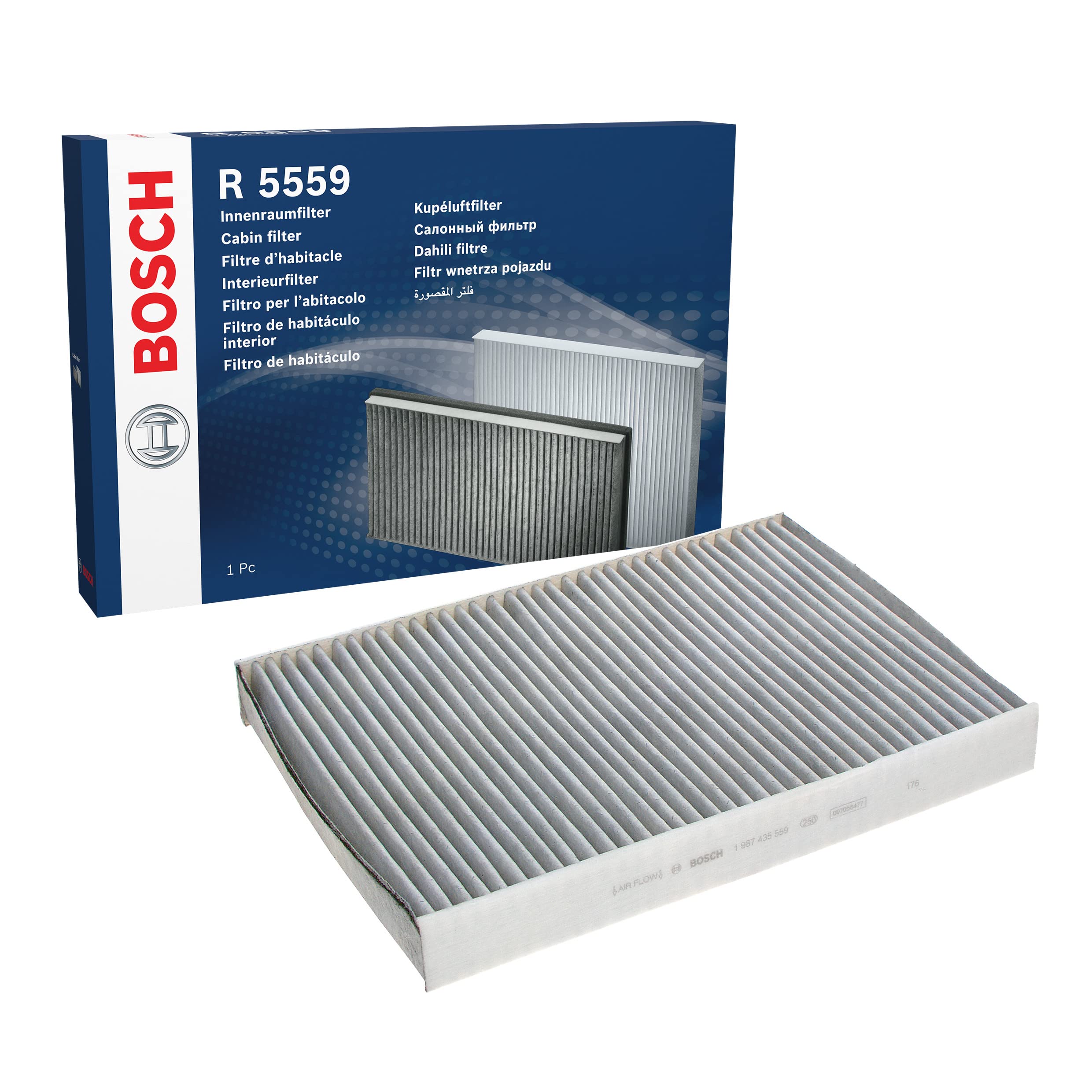 BOSCH CAR CABIN FILTER PLUS R5559 - 1987435559