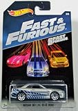 2017 Fast and Furious Nissan skyline GT-R R34 silver&sol;blue 2 fast 2 furious 2&sol;8