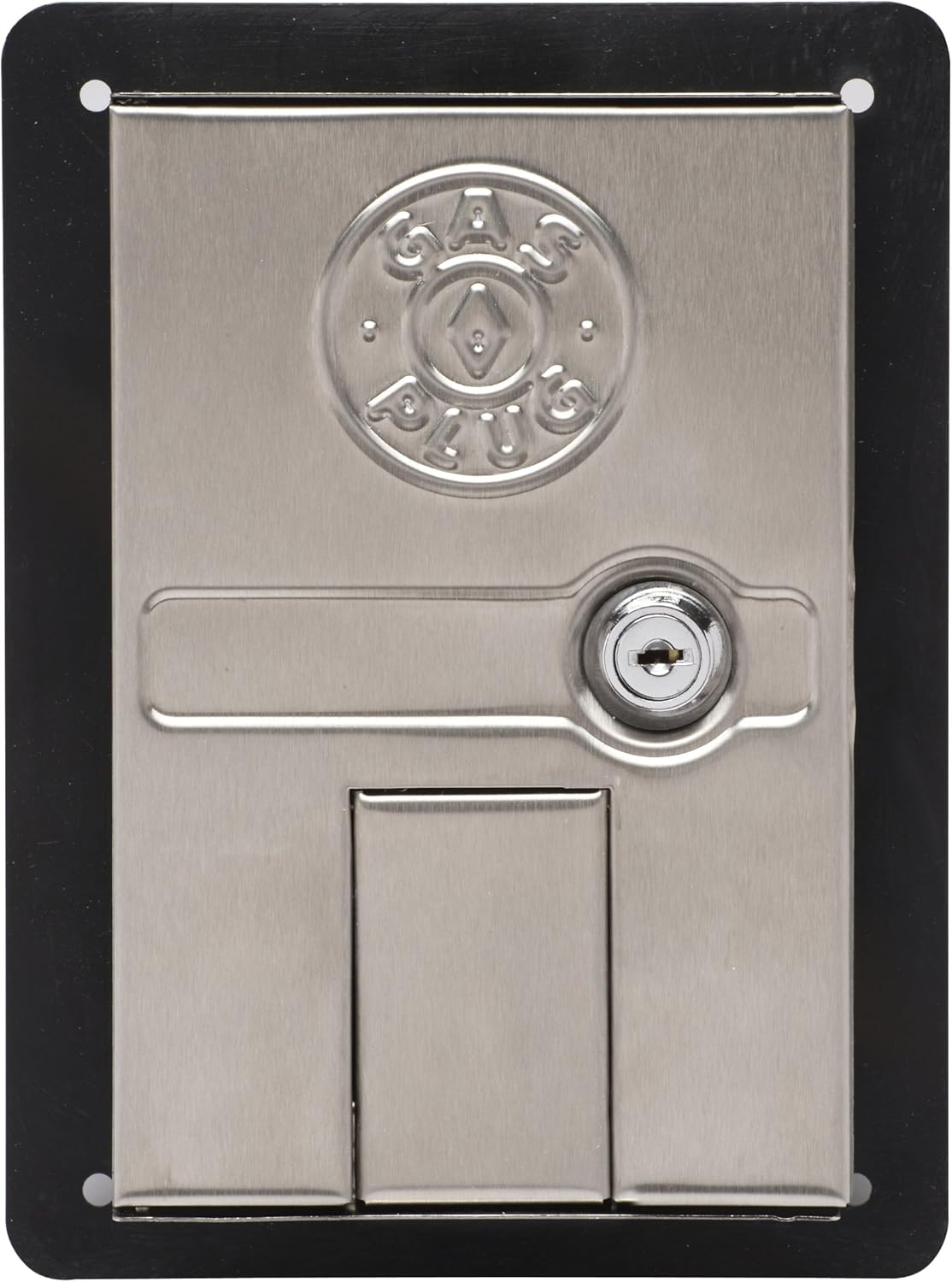 Super Big Clearance! Burnaby Manufacturing Ltd GR0101-SS Recessed Plug Gas Outlet, Stainless Steel