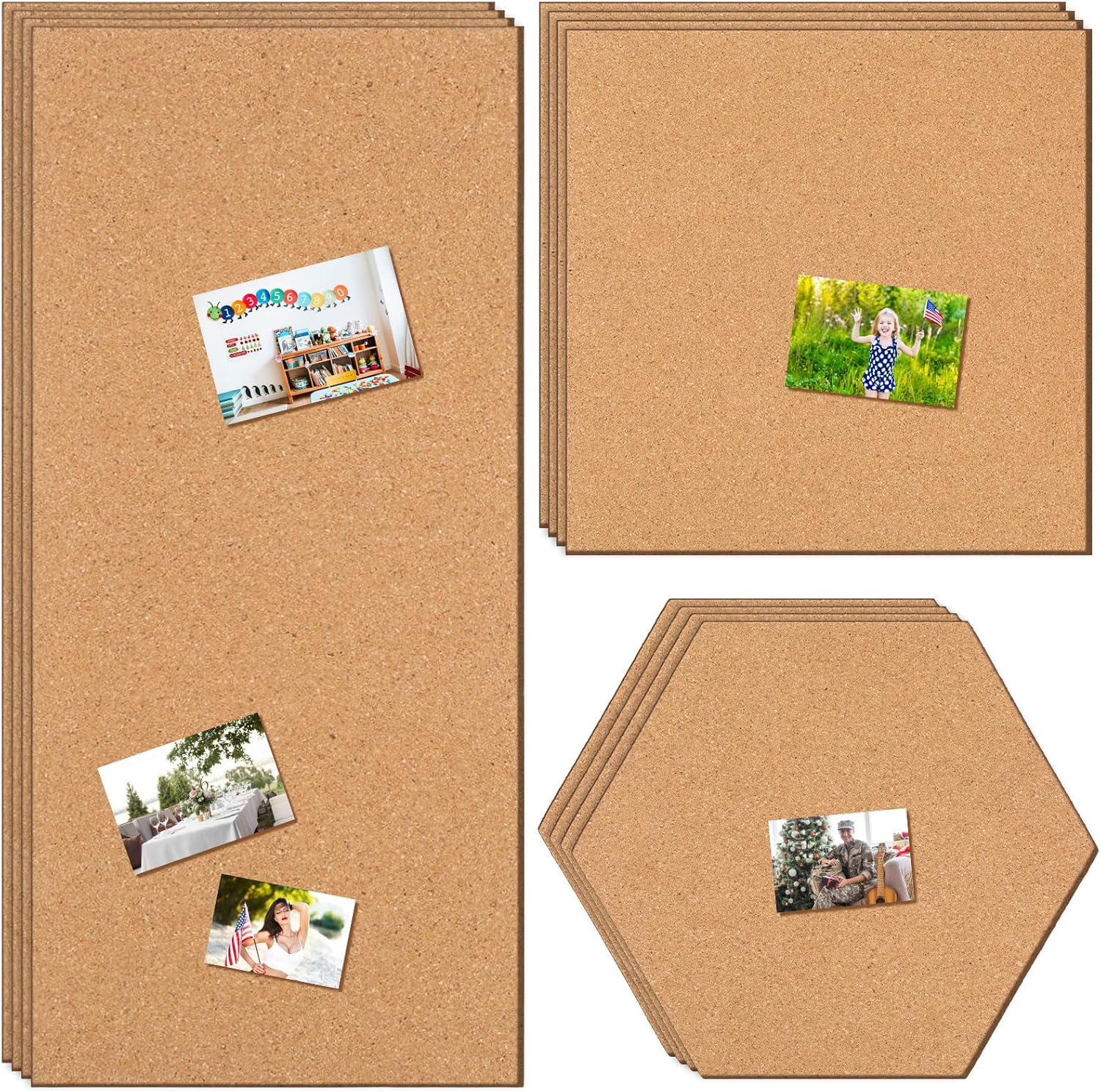 Amazon Sasylvia 12 Pack Cork Bulletin Board 4 Pack Square 12 X amazon-sasylvia-12-pack-cork-bulletin-board-4-pack-square-12-x