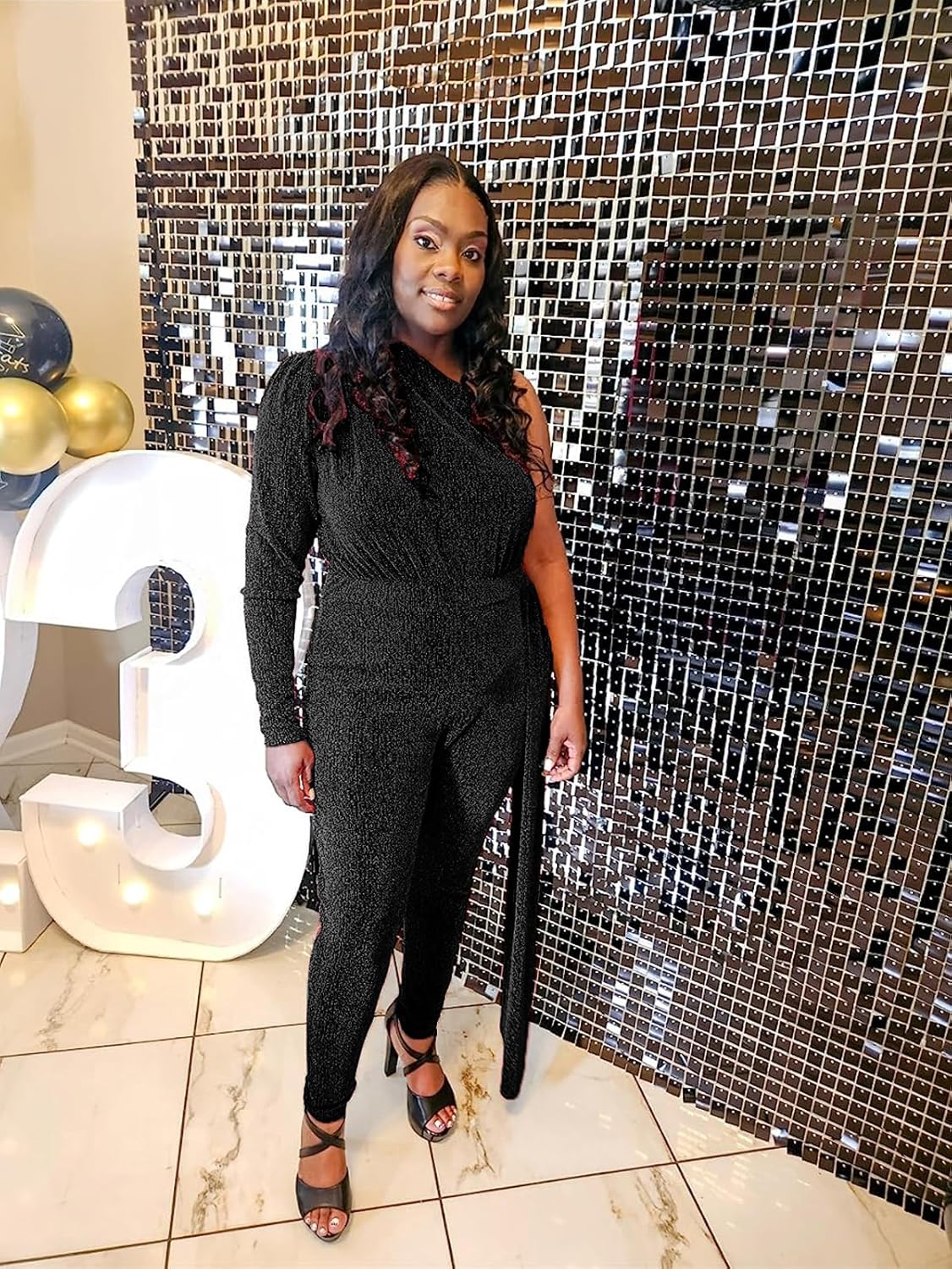 DinyIn Sexy Jumpsuit for Women Elegant for Party - Image 3