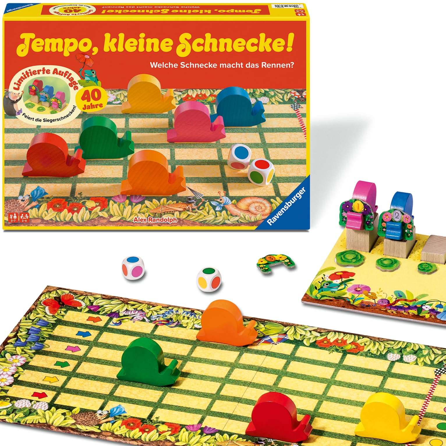 Tempo, kleine Schnecke – Jubiläumsedition 40 Jahre (Retrostil, limitierte Sonderedition)