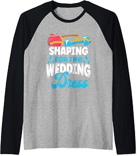 Shaping For The Wedding Dress - Weight Loss Goals Raglan Baseball Tee