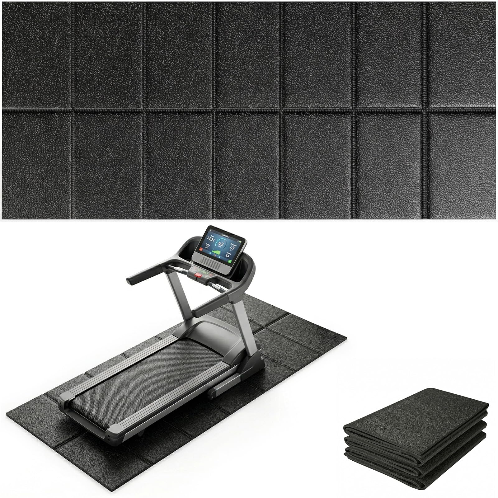 Photo 1 of AURIVISTA Treadmill Mat, 68" x 24" PVC