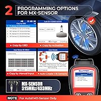 Vista 3 de Autel MaxiTPMS TS508WF 2026, TPMS Programming Tool Upgrade of TS508 TS501 Pro TS408S, All Sensors Relearn Activate Tool, Program Autel MX-Sensor