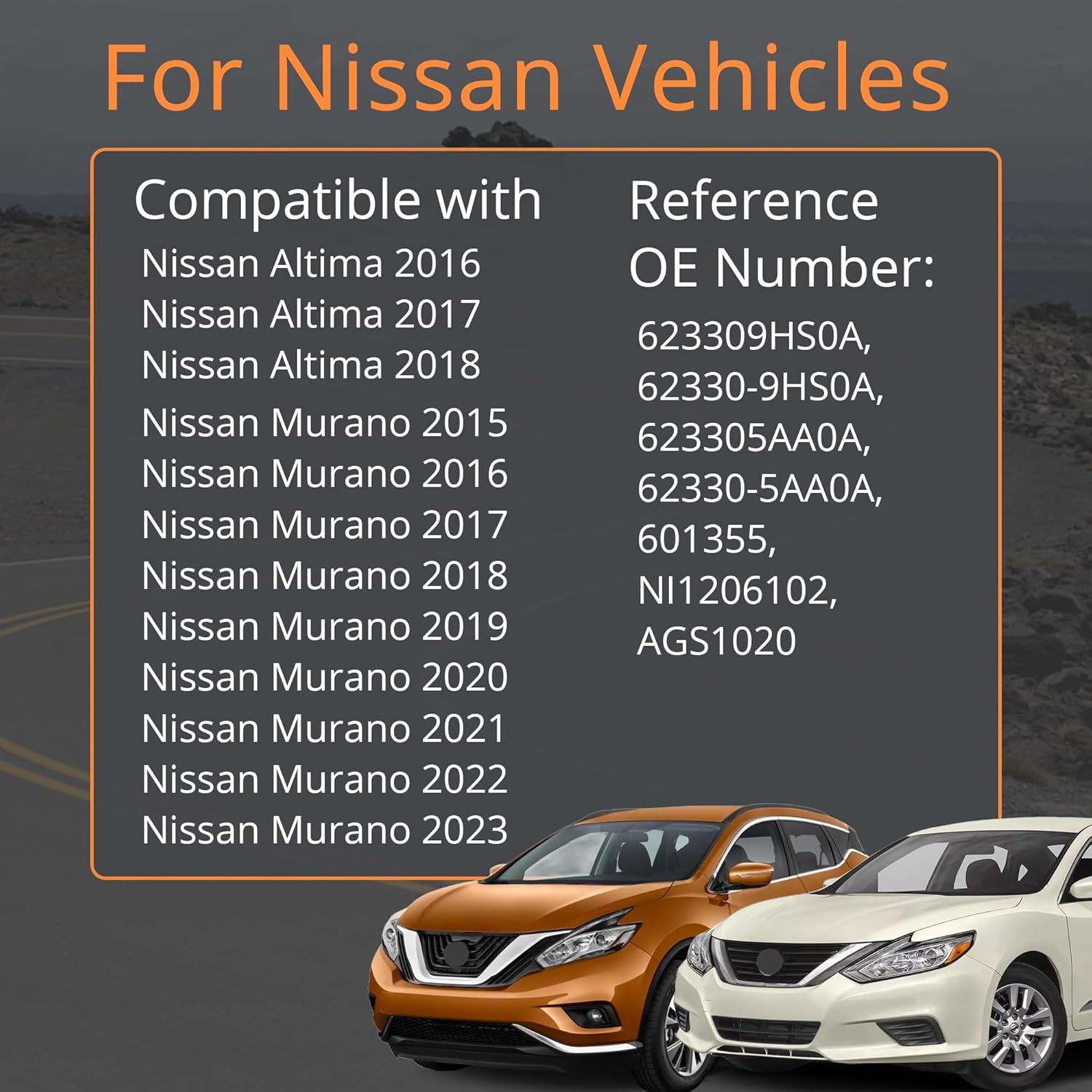 Active Grille Shutter Lower 2015-2018 for Nissan Altima, 2015-2023 for Nissan Murano Replaces 62330-9HS0A NI1206102 Radiator Shutter Black