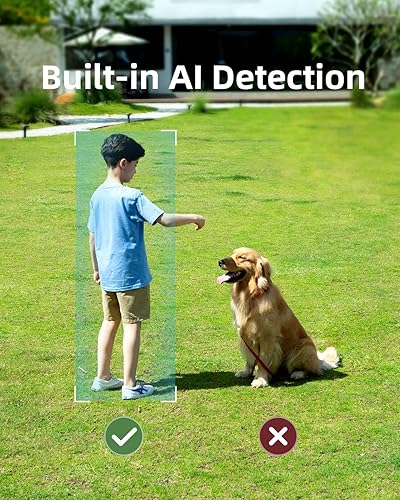 Miniatura 4 de Noorio B210 y B310 Dou Sistema de cámara de seguridad para exteriores, seguridad inalámbrica 2K para el hogar, funciona con pilas, visión nocturna a