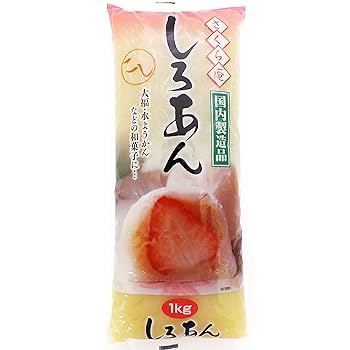 Amazon | 谷尾食糧工業 さくら庵 白こしあん 1㎏×6個 | 谷尾食糧