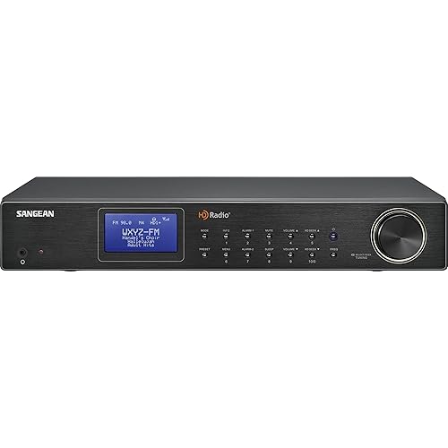 Sangean HDT-20 HD Radio/FM Stereo/AM Component Tuner, Black