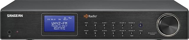 Sangean HDT-20 HD Radio FM Stereo AM Component Tuner Black