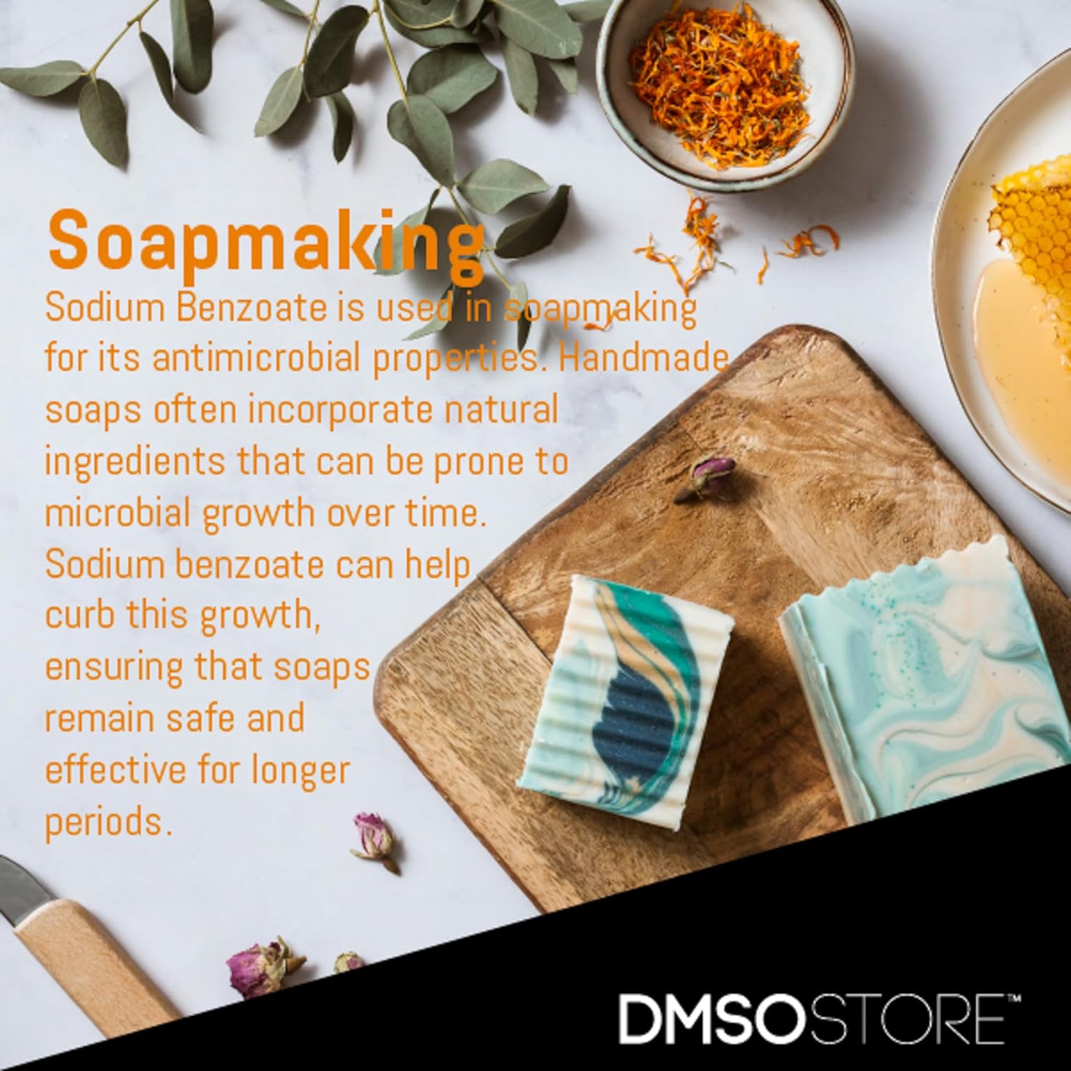 Sodium Benzoate Powder: Versatile Preservative for Food, Cosmetics, and More! Enhance Shelf Life, Food Grade, Ensure Freshness, and Safeguard Quality - DIY Projects and Professional Use! - 60lb