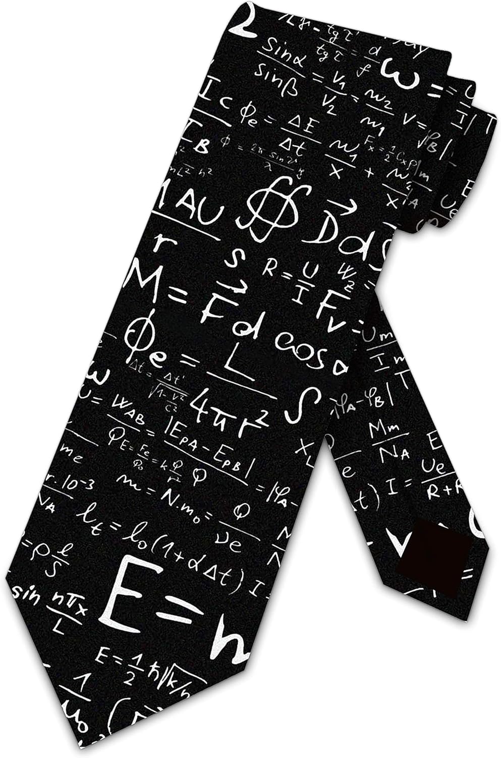 Three Rooker Science Ties Mens E=mc2 Physics Neckties Black