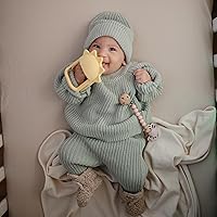 Vista 6 de mushie Juguete mordedor de silicona para bebé sin gota