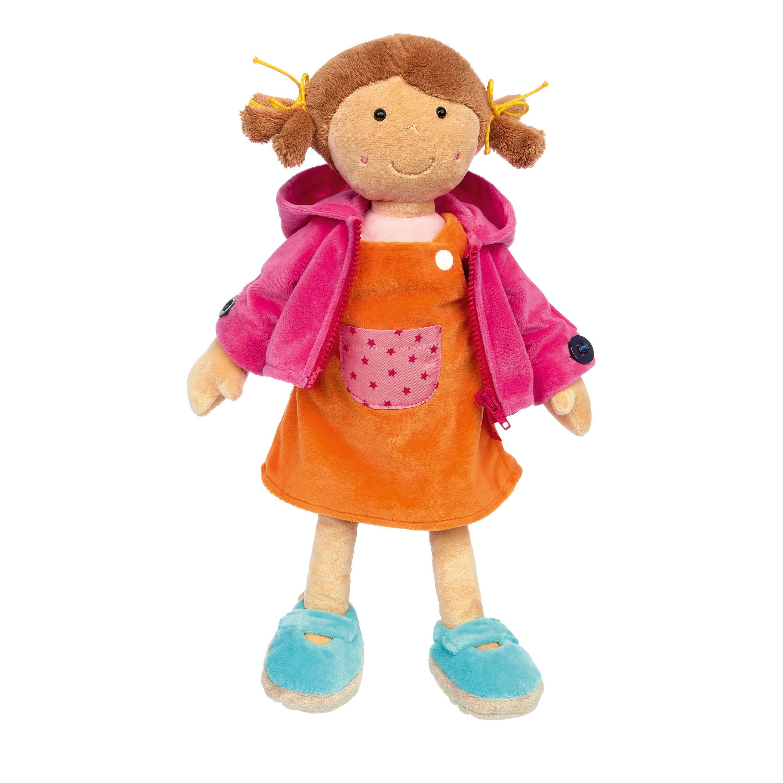 Heless 56 Stoffa Lucie con Vestito Rosa da Indossare