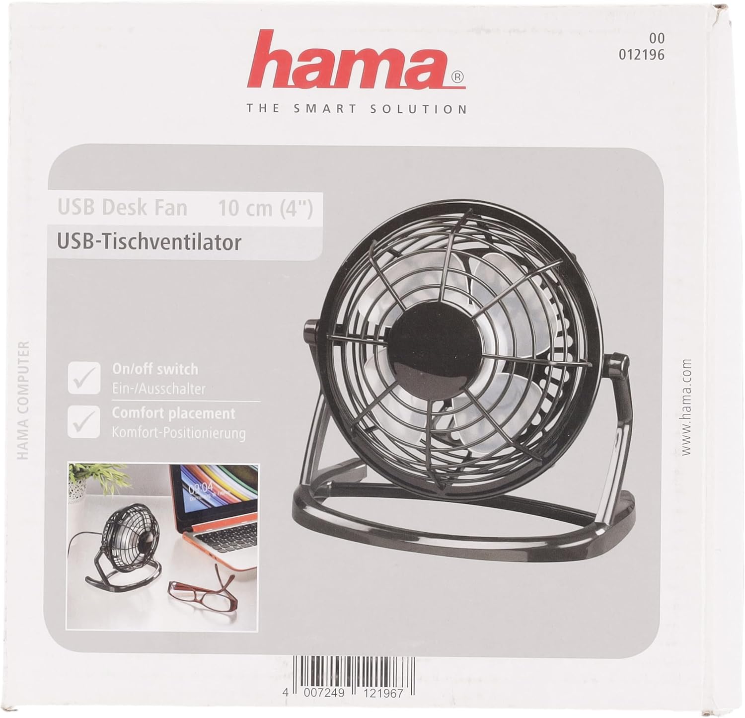 Hama USB Mini Desk Fan [12196]