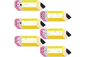 Essential Pencil Name Plates: Elevate School Stationery and Classroom Organization