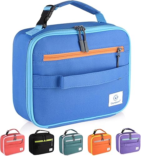 Miniatura 18 de Bolsa de almuerzo Genteen para mujeres, niñas y niños, lonchera aislada, lonchera reutilizable para la escuela, el trabajo, actividades al aire