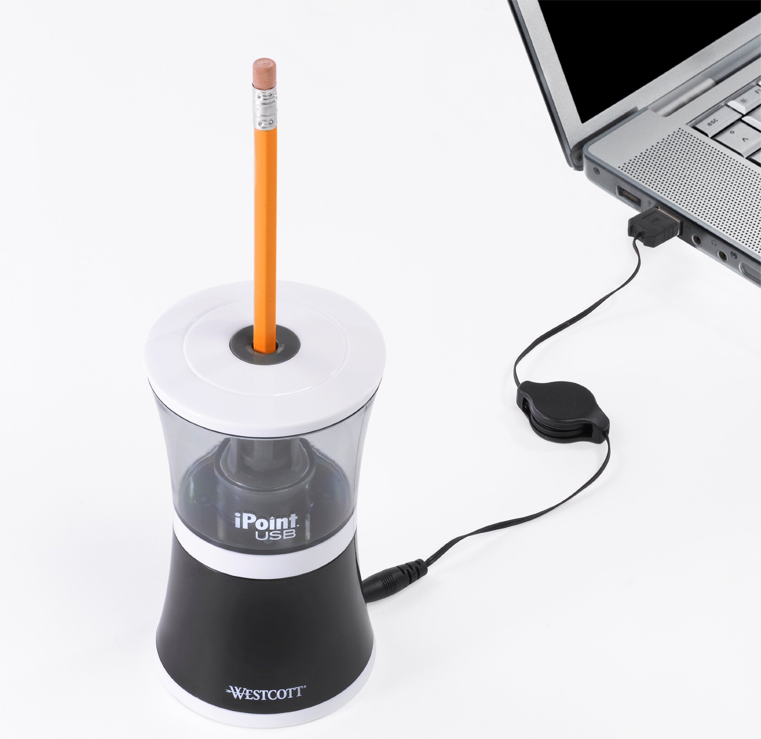 Westcott Clusters Ipoint - Sacapuntas con batería y USB