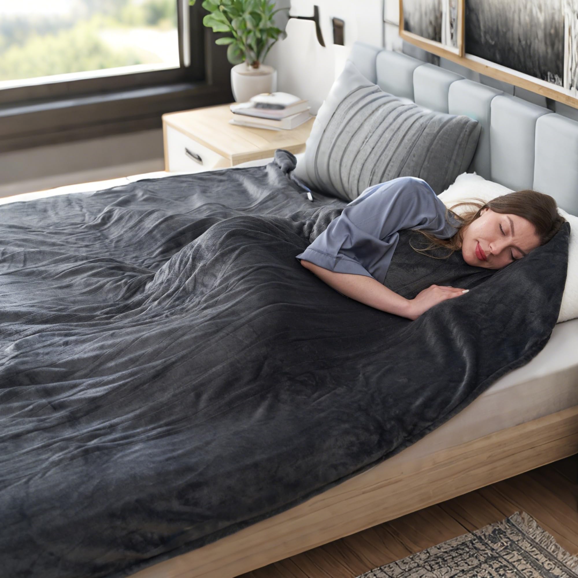 Eydna Electric Heated Blanket Full Size 72