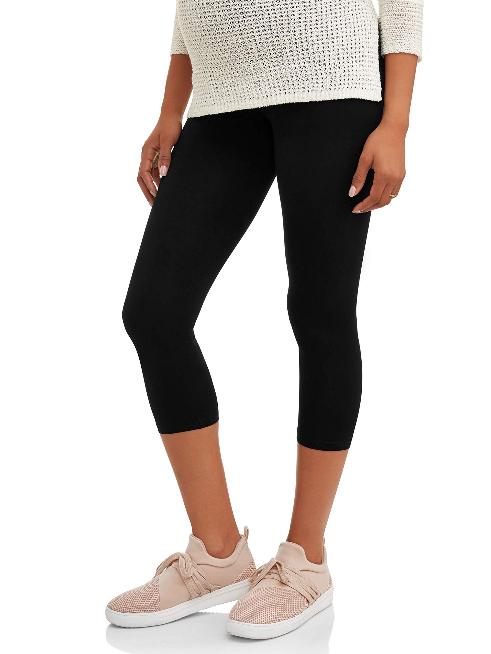 Rumor Has It Maternity Over The Belly Capri Crop Support Leggings
