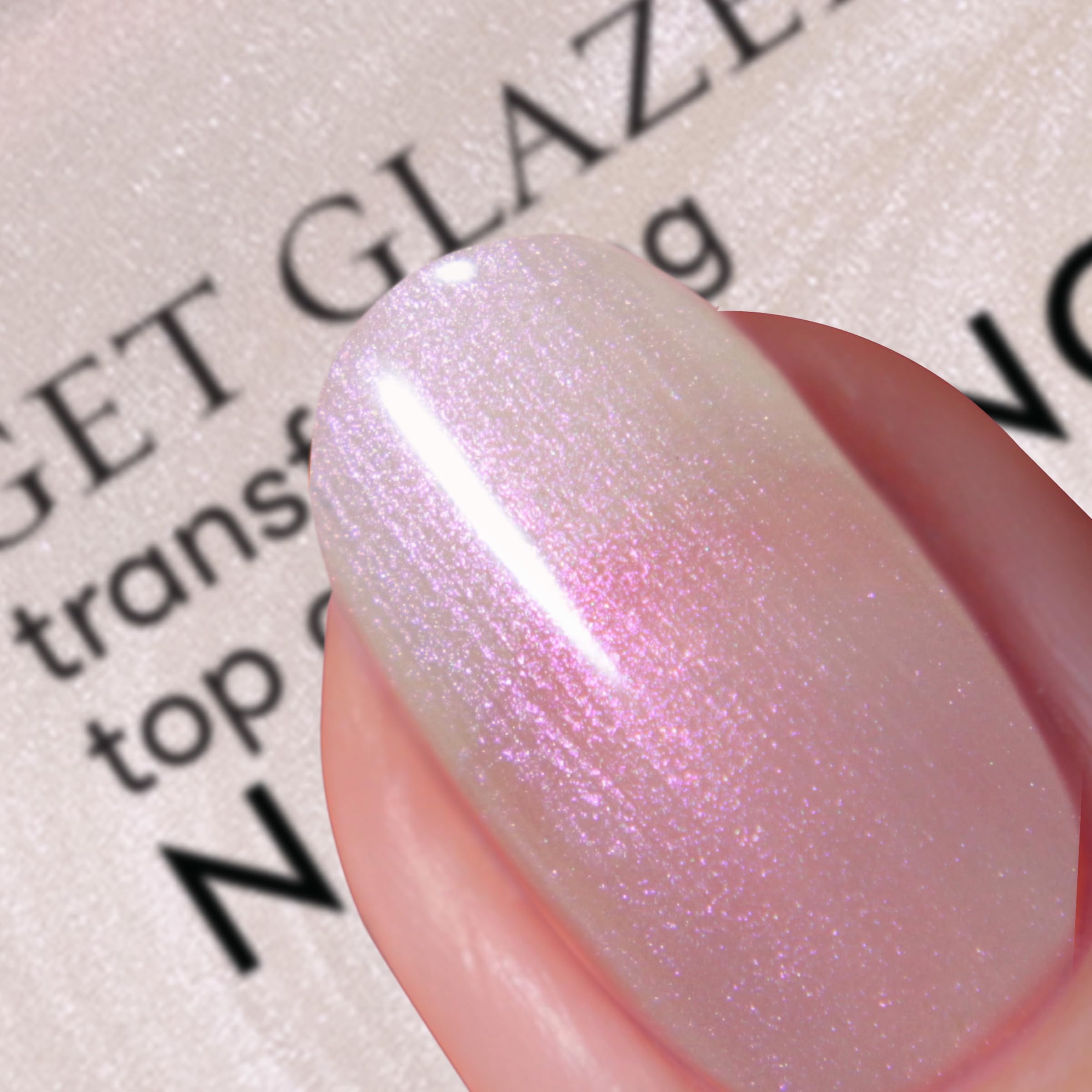 Amazon.com : Nails Inc Better On Top, Get Glazed, Glossy, Shimmery