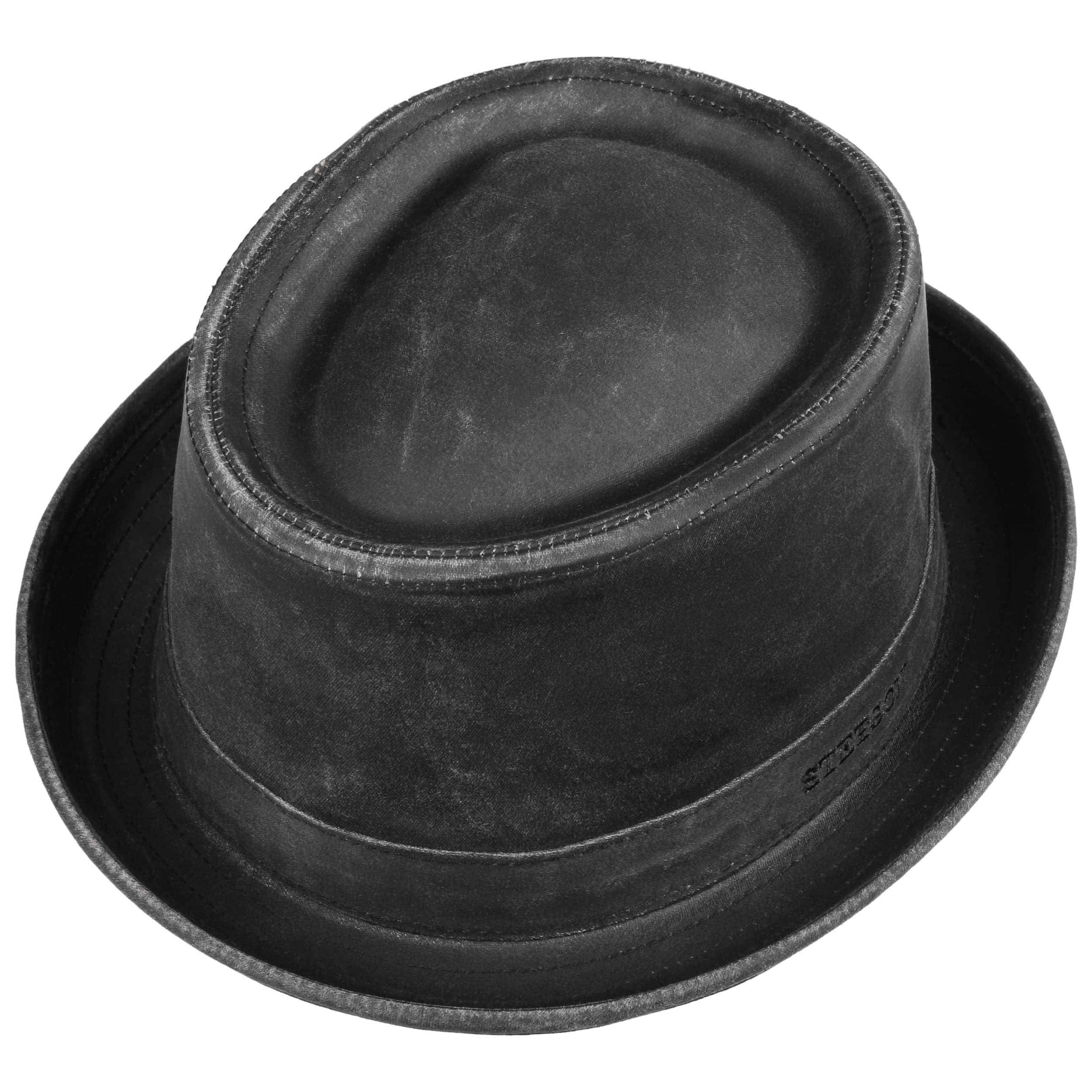 Stetson Odenton Pork Pie Stoffhut UV Schutz wasserabweisend Damen Herren Sommer Winter