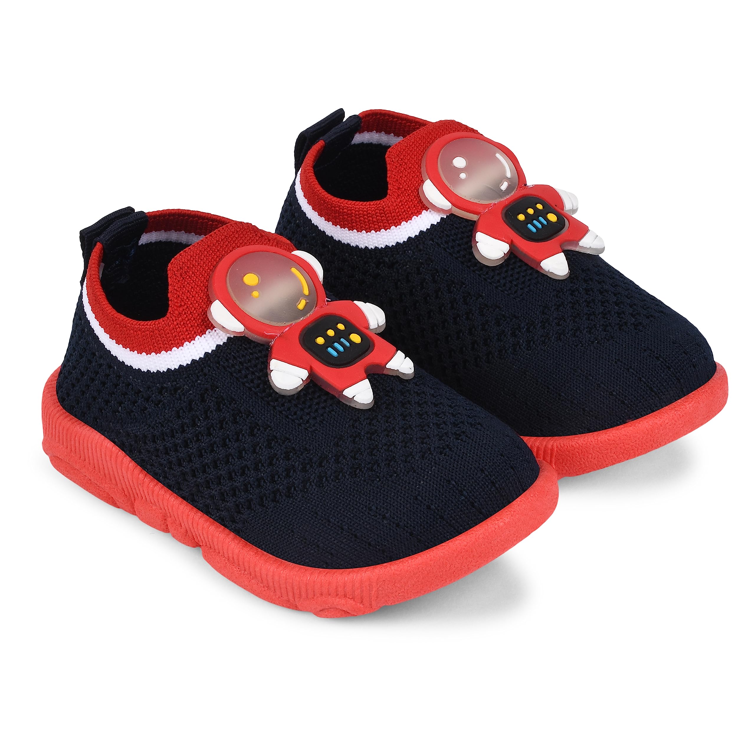 Kats Kids Chu-Chu Sound Musical Slip on First Walking Shoes for Baby Boys and Baby Girls Age 9-24 Months Navy Blue, Size 3.5C (B0C81Q2B4D) Amazon Price History, Amazon Price Tracker