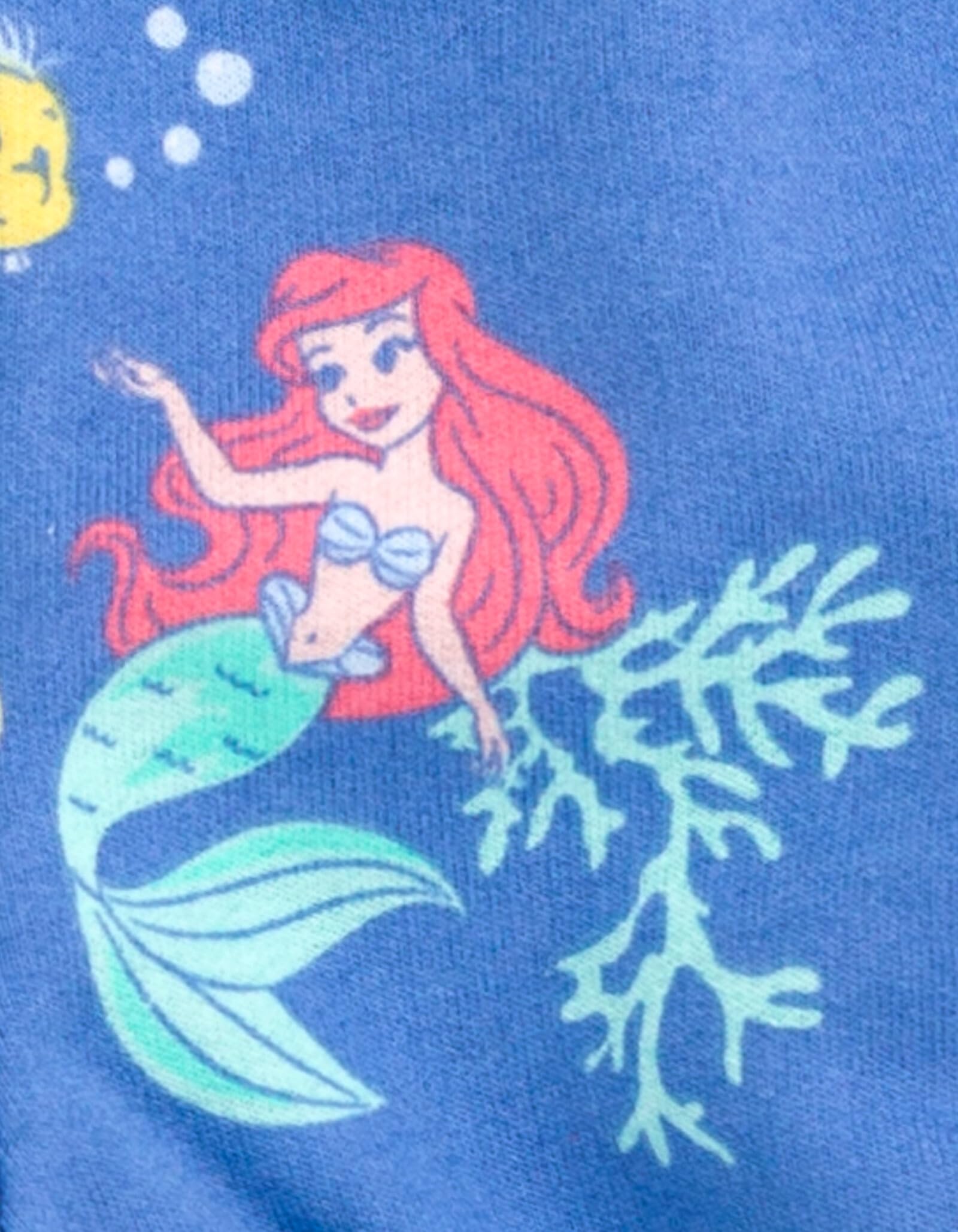 Disney Baby - Mädchen Princess Ariel Belle Tiana Baby Girls Bodysuit Bubble Shorts And Headband 3 Piece Outfit Set Newborn To Infant Koordiniertes Outfit