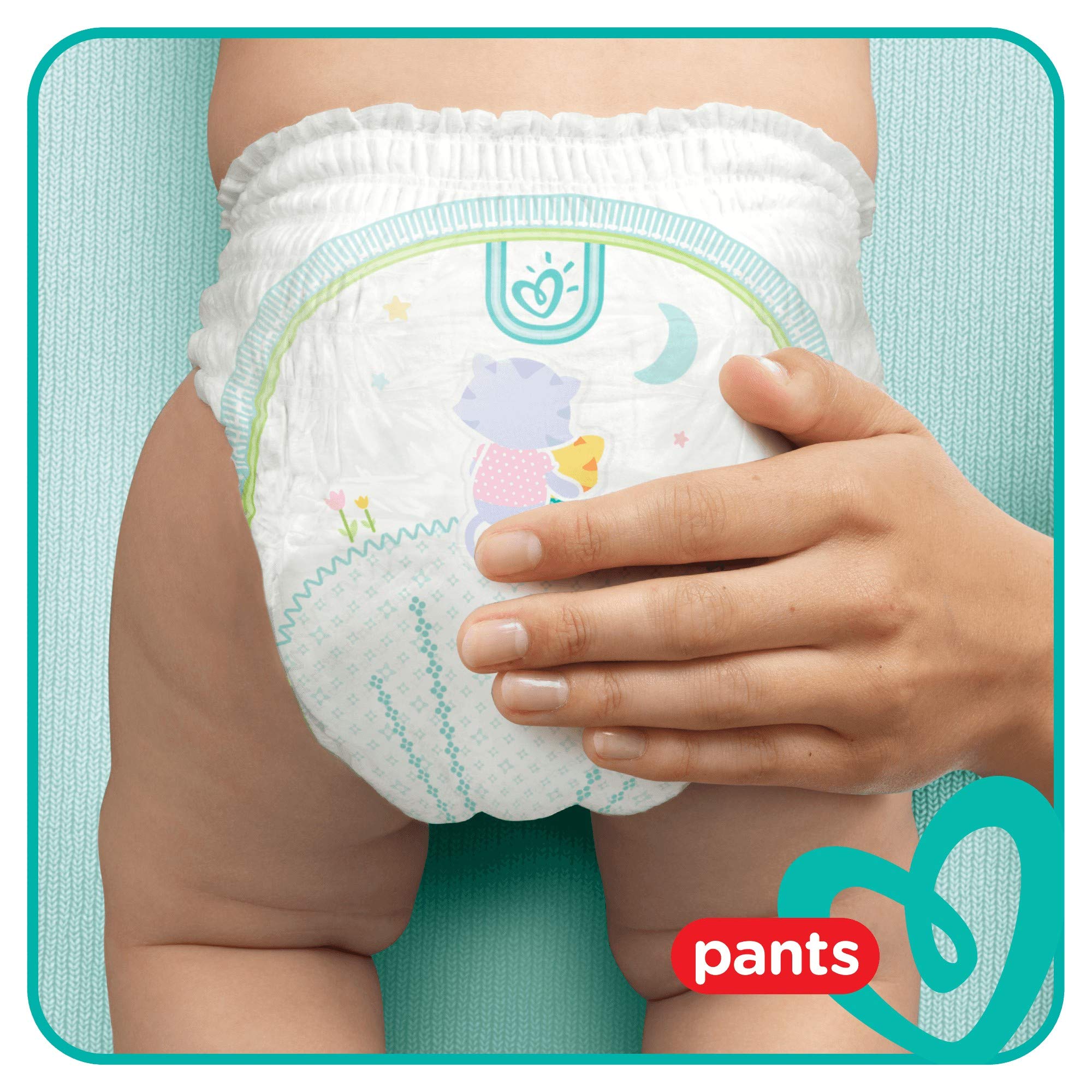 Pampers 81666879 Baby-Dry Pants pieluchy, białe