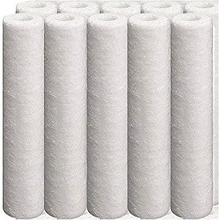 10-Pack Compatible Culligan HF-360 Polypropylene Sediment Filter - Universal 10-inch 5-Micron Cartridge for Culligan HF-360 Whole House Sediment Filter Clear Housing by CFS
