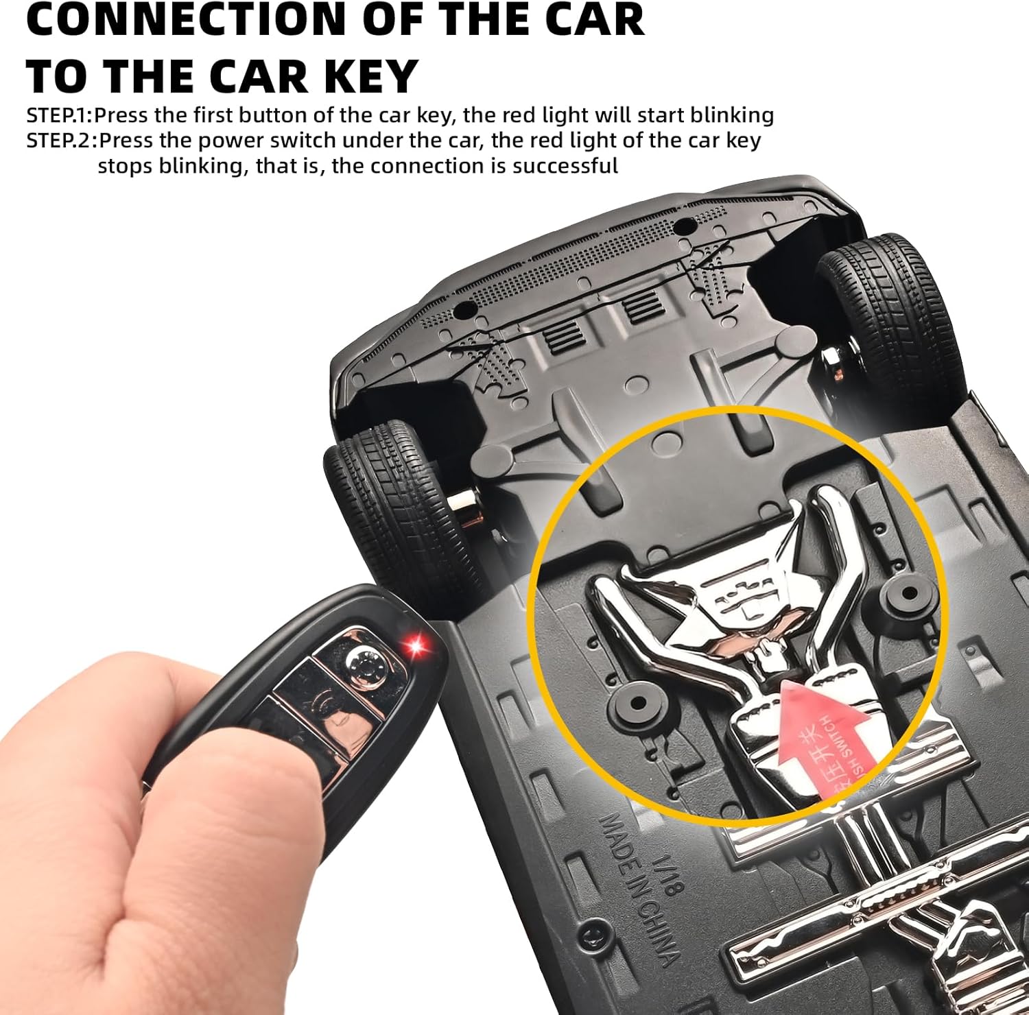 Model Car Kits for Adult 1/18 Diecast Cars Compatible with Audi RS7 Sportback Car Collection,Remote Control Key Version Metal Toy Cars with Lights and Sounds,Toy Cars for Boys Age 4-7（Black）