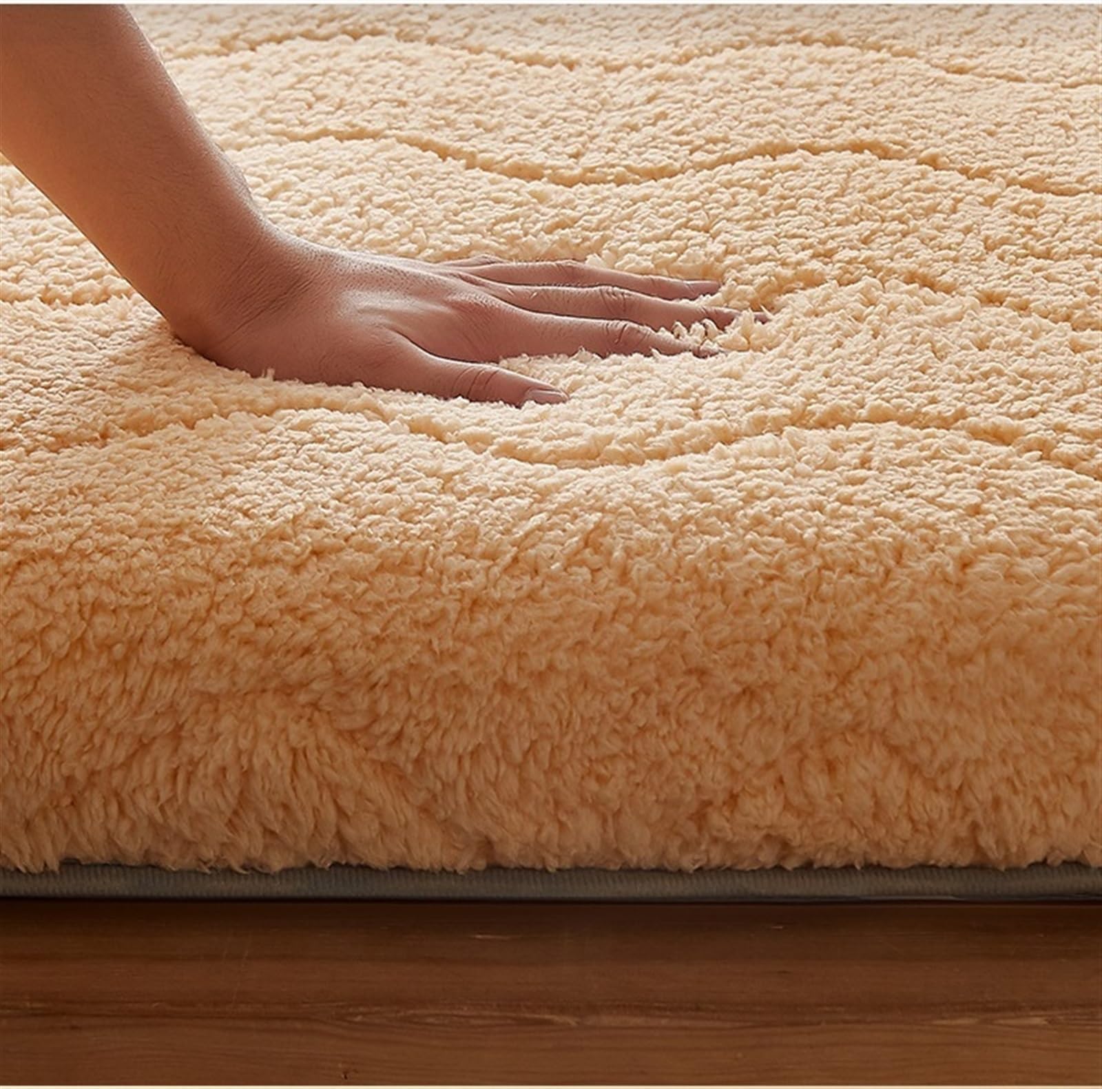 Colchón De Futón, Colchón De Suelo Japonés Doble Individual, Plegable Colchoneta para Dormir, Colchón Enrollable para Invitados Camping (Color : White, Size : 120 * 200cm)