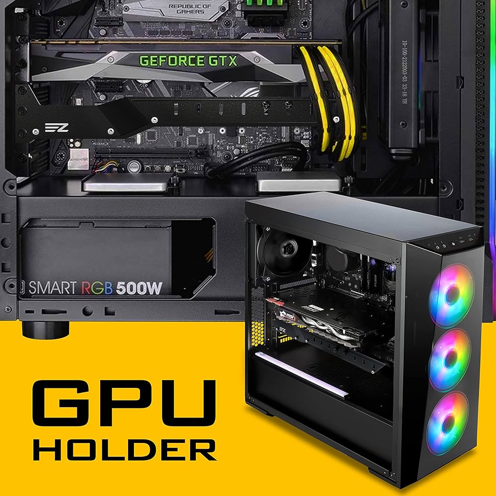 Amazon.co.jp: EZDIY-FAB 汎用ビデオカードホルダー GPUブレース