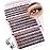 Medium Lash Clusters Short Wispy C Curl Eyelash Clusters 10-14MM Individual Eyelashes Natural Cluster Eyelash Extensions Natural Looking Cluster Lashes by Geeneiya (C Curl,10-12-14)