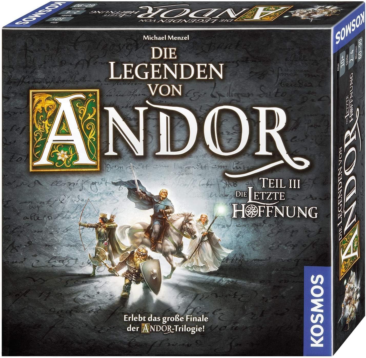 Kosmos 692803 - Die Legenden von Andor - Teil III Die letzte Hoffnung, das große Finale des Fantasy-Klassikers, 7 epische Legenden, ab 10 Jahren