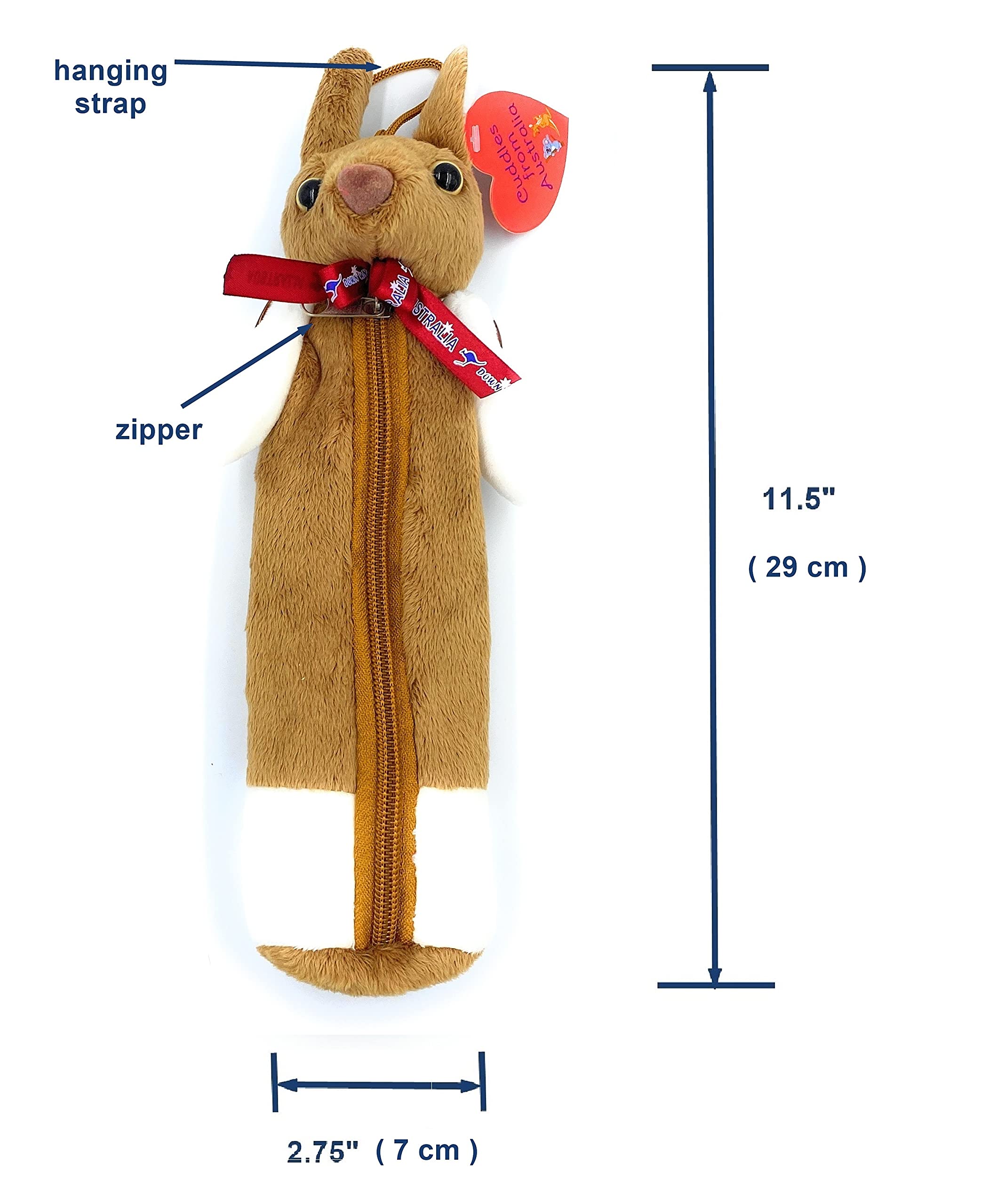 Amazon.co.jp: Aeisage Australia Souvenir Plush Animal Pen Case