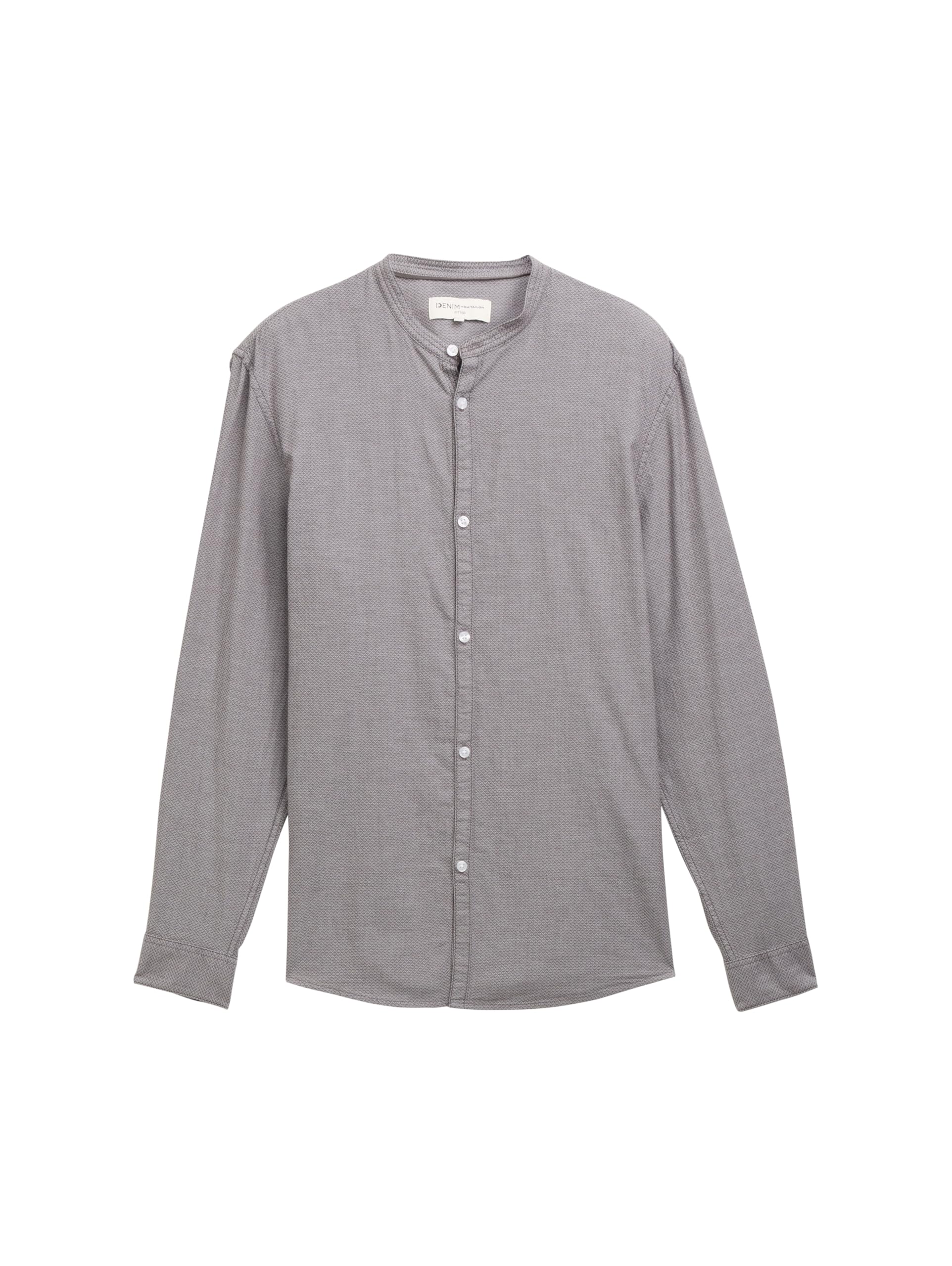 TOM TAILOR Denim Herren Slim Fit Hemd mit Struktur